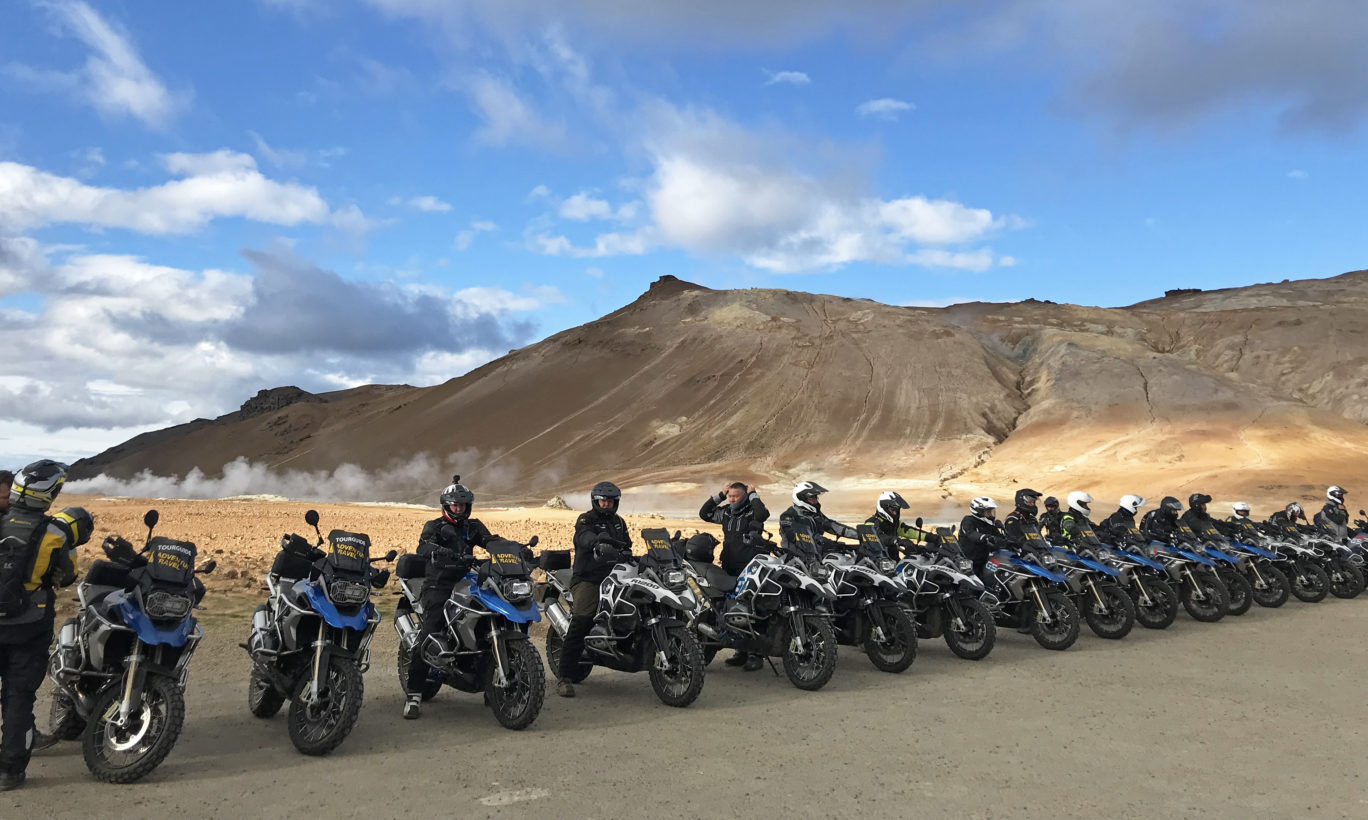 Touratech Experience äventyrsresor på motorcykel Island 2018
